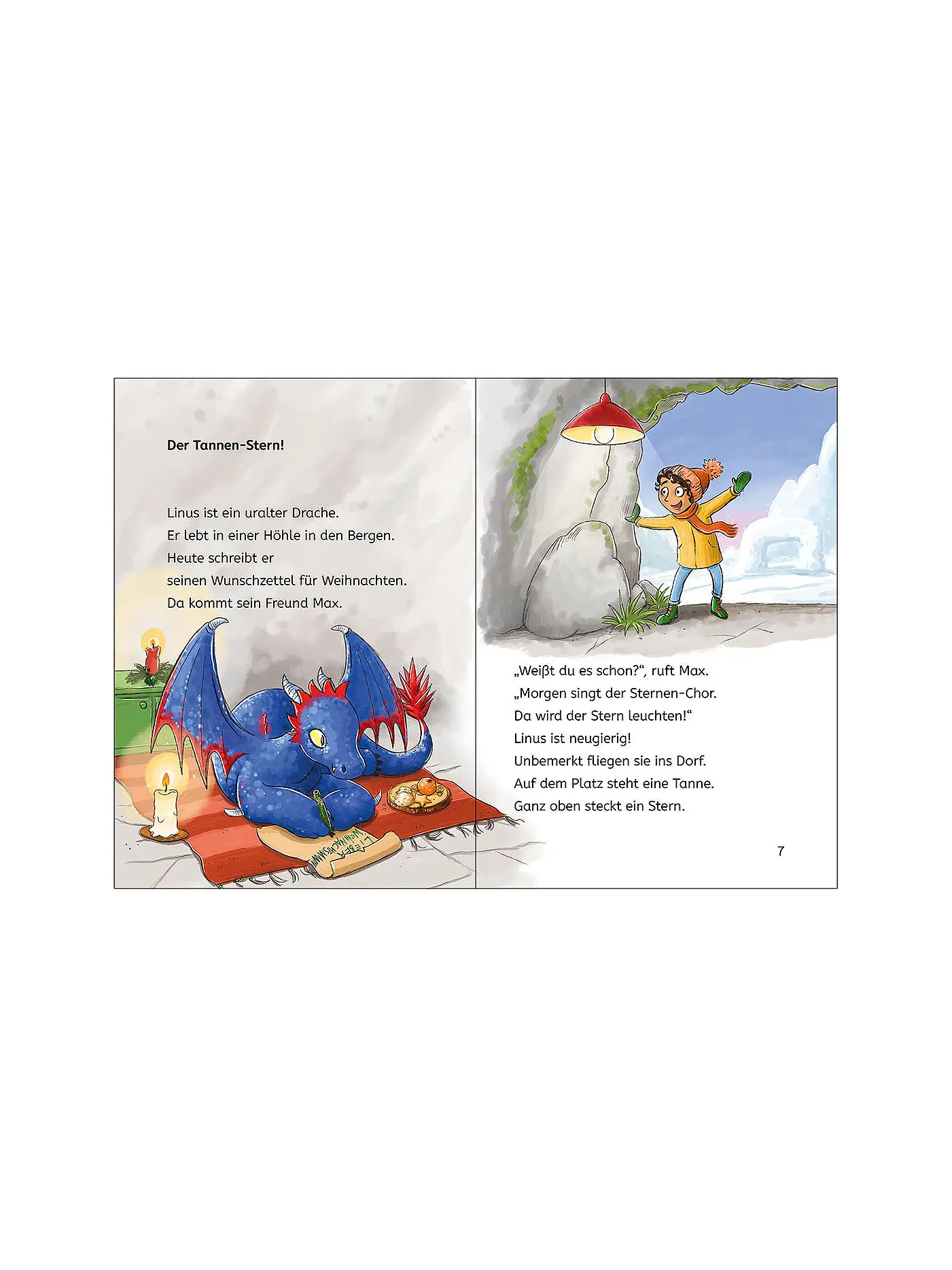 LOEWE VERLAG | Buch - Leselöwen-Adventskalender für Erstleser - Drachen | 